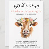 Heilige Koe Jersey Koe Bloemen Meisje Verjaardag Bedankdoosjes