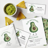 Holy Guacamole! avocado baby shower Bedankdoosjes