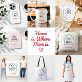 Thuis is waar mama is | Schattigee Happy Moederdag Kaart