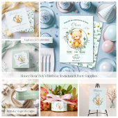 Custom Soft Mint Green Happy Birthday Ribbon Satijnen Lint