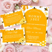 Honey Bee Beer Baby shower Schattige papier Borden Papieren Bordje