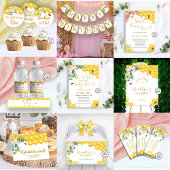 Zoet als bee Baby shower Invitation Kaart