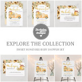 Little Sweetie Honeybee Baby shower Dank u Briefkaart