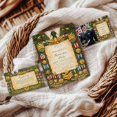 Honor & Valor Graduation Party RSVP Kaartje