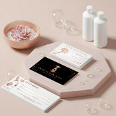 Elegant Koper Royal Bloemen & Foliage Reiniging Visitekaartje