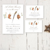 Pop it when she pops! - Hunter Baby shower Bedankjes Labels