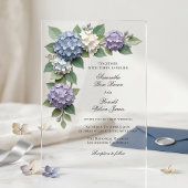 Hydrangea Monogram Bruiloft Koffiemok