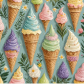 Ice Cream Cones Verjaardag Vlaggetjes