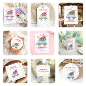 Drie is zo lief meisjes ijs 3e verjaardag kaart