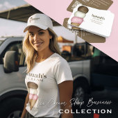 Naam werknemer Ice Cream Custom Naambadge