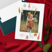 kerstversiering kerst feestdagenkaart (Personaliseer de collectie van deze zelfstandige maker.)