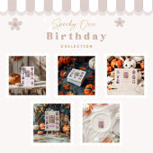 Iridescent Coquette Spooky ONE Halloween Papieren Bordje