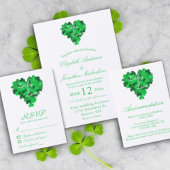 Lucky in Love Wedding RSVP Kaartje
