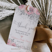 Het is koud buiten het Baby shower Informatiekaartje