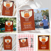 It's Game time! Basketball theme Birthday Kids Kaart