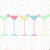 Confetti Martini Cocktail Groot Cadeauzakje