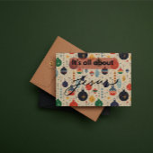 Christmas Card: Merry Christmas it's about Jesus. Notitiekaartje