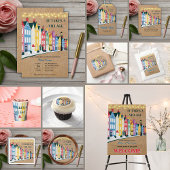 Er is een Village Modern Craft Baby shower Servet