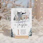 Het Dorp Winter Papieren Servetten