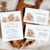 Er is een Baby shower voor de wintermaanden nodig, Bedankjes Labels