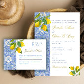 Onthulling Amore: Italiaans Tegels en citroen Zest Kaart