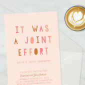 Joint Effort Round Sticker // Navy