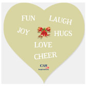 Elegante kerst lunch uitnodiging