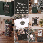 Blij botanisch kerst persoonlijk klein cadeauzakje