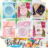 Gepersonaliseerde blauwe verjaardag papieren bekers