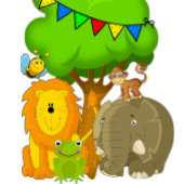 Leuke Dieren  Verjaardag kinder beker