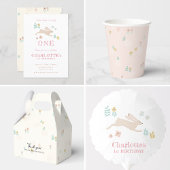 Schattigee Sweet Floral Garden Cartoon Verjaardags Papieren Bekers