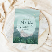 Kute onder de Zee Ocean Seal and Name Tote Bag