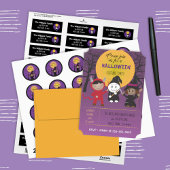 Kinderen in Costume Halloween Puzzle Legpuzzel