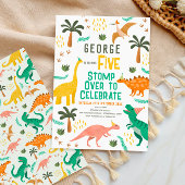 Jongens Schattige Oerwoud Dinosaurus T-Rex Kinder  Papieren Bordje