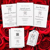 Handgeschreven tekening Handgeschreven Doodle Bewa Kaart