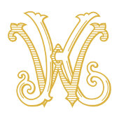 Favoriete doos KW Monogram of WK Monogram Bedankdoosjes