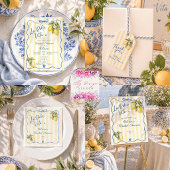 La Dolce Vita Bruidsfeest Ronde Sticker