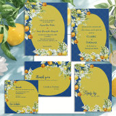 Mediterranean Citrus Luxe La Dolce Vita Wedding