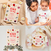 Ladybug Summer Birthday Party Papieren Bordje