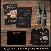 Bachelorette feest in Las Vegas Naam en foto Tote Bag