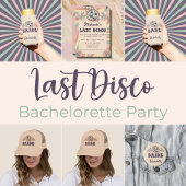 Bride Retro Disco Ball Bachelorette Trucker Pet