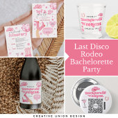 Bachelorette Venmo QR-code Koop De Bruid Eén Drank Ronde Sticker