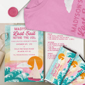 Laatste Zeil Voor De Veil Zeilboot Bachelorette Spandoek