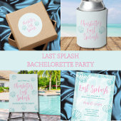 Laatste Splash Pool Bachelorette Weekend Route Kaart