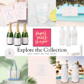 Kust Modern Bachelorette Slim Koelbox Seltzer Blikjeskoeler