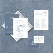 Laatste toost op het Coast Bachelorette Party Papieren Bordje