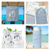 Laatste toast op de kust strand vrijgezellenfeest trui