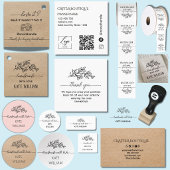 Aangepast kledinglabel voor handgemaakt item labels