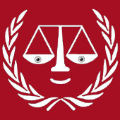 Funny Lawyer Ronde Sticker