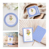 Lemon Pink Bow preppy Coquette verjaardag Kaart